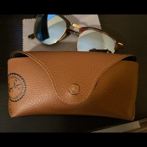 (SOLD) 🔥 Unisex RAY-BAN RB3016 CLUBMASTER mirror lense - Picture 7 of 8